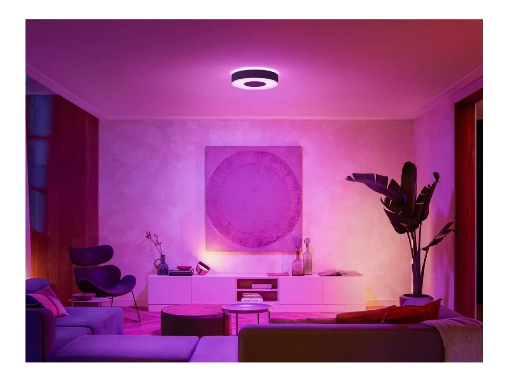 Philips Hue White and Color Ambiance Infuse M - Loftslampe - LED - 33.5 W - klasse G - 2000-6500 K - sort
