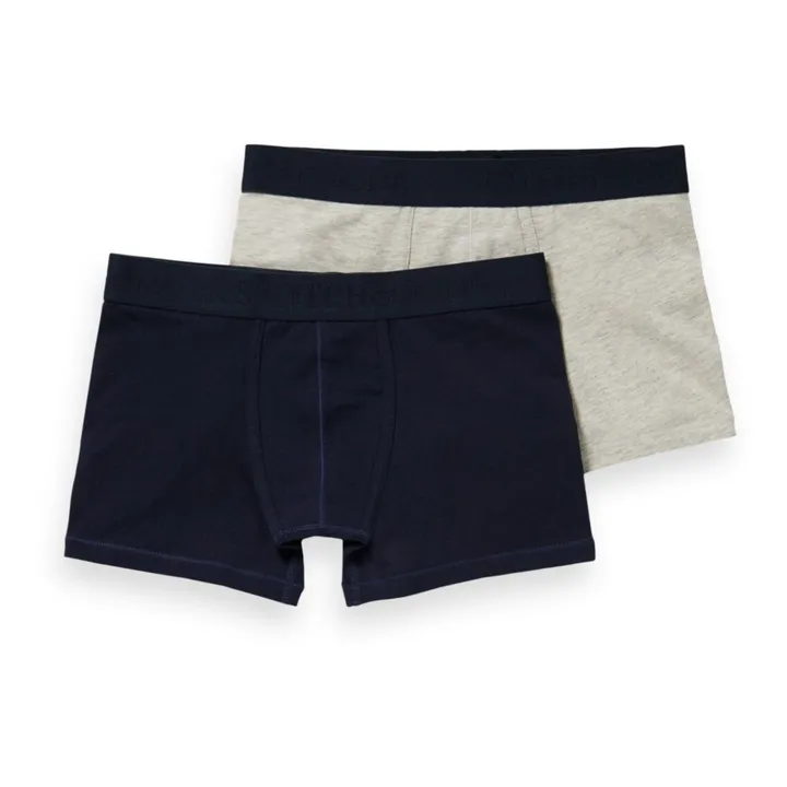 Scotch & Soda Lot 2 Boxers | Blanc