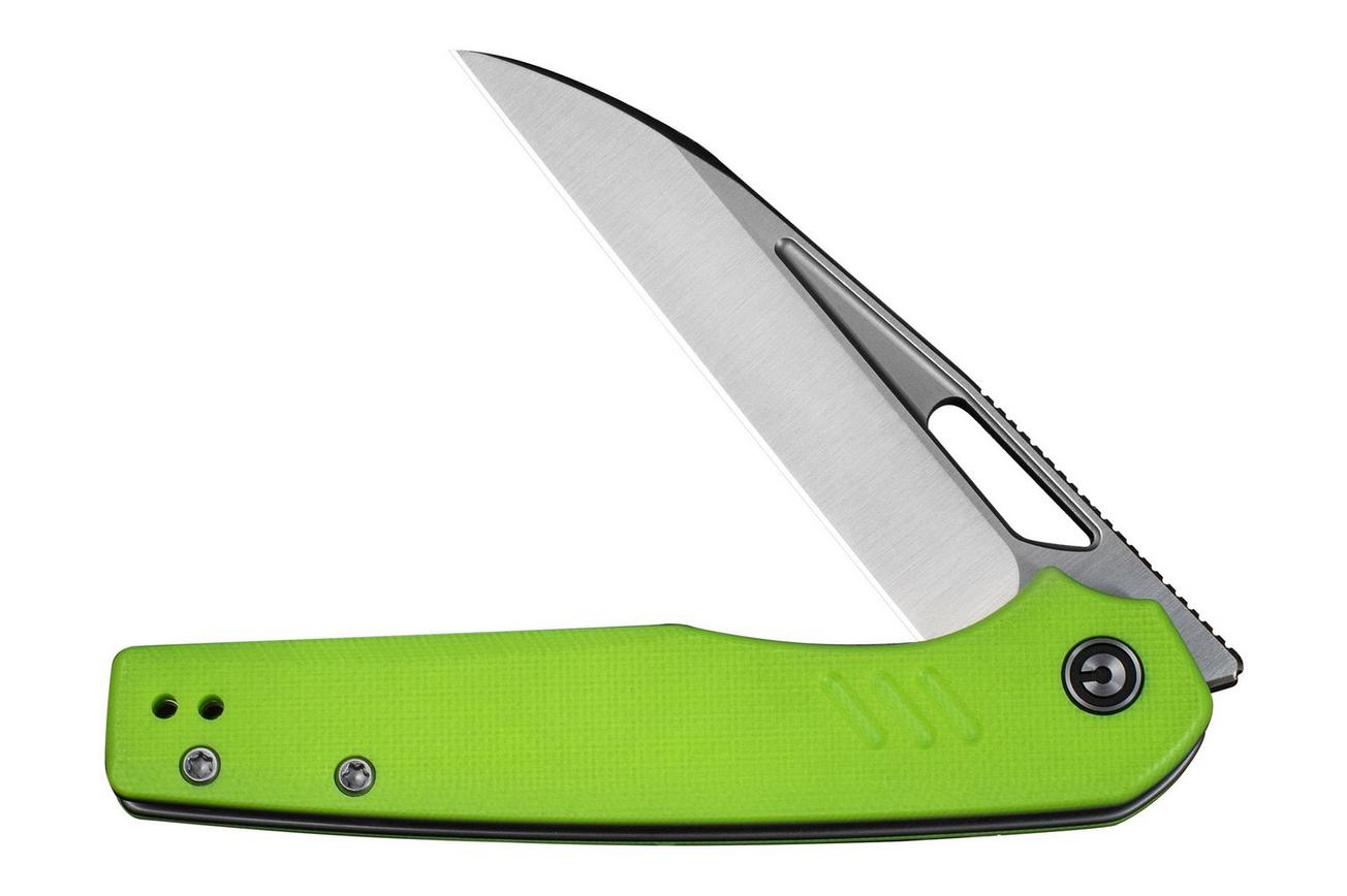 Civivi Guile C24062B-2 Satin 14C28N, Fluorescent Green G10, zakmes, Shawn Ashmore design