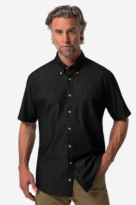 Boston Park Hemd, Halbarm, Buttondown-Kragen, Comfort Fit, bis 8 XL