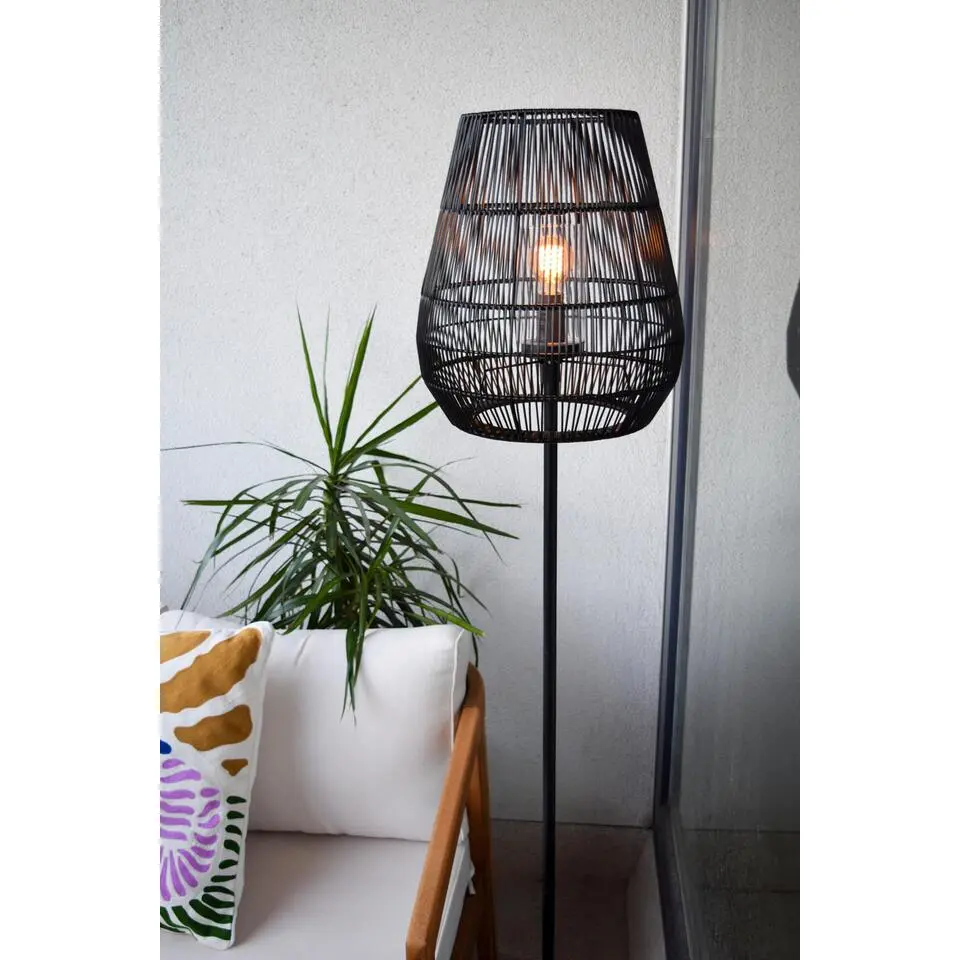 Lucide NERIDA Vloerlamp - Zwart