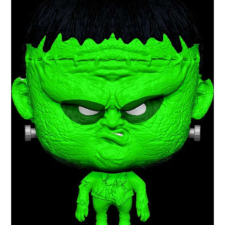 Splats head horrorserie 11 cm – flere varianter - assorteret