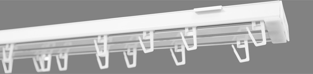 SN DECO GROUP Gardinenschiene »Flächenprofil SP Set 3-läufig« 3 läufig-läufig Fixmass
