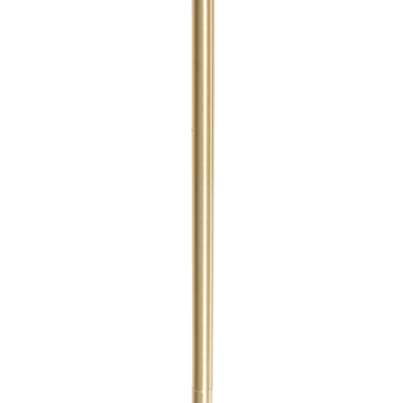 QAZQA Moderne vloerlamp messing verstelbaar - Java
