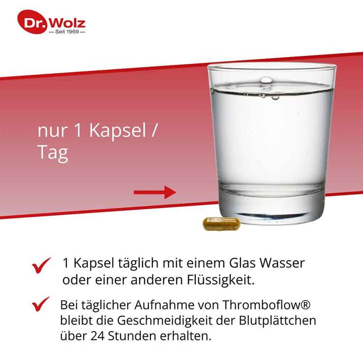Thromboflow Kapseln Dr. Wolz, 60 St
