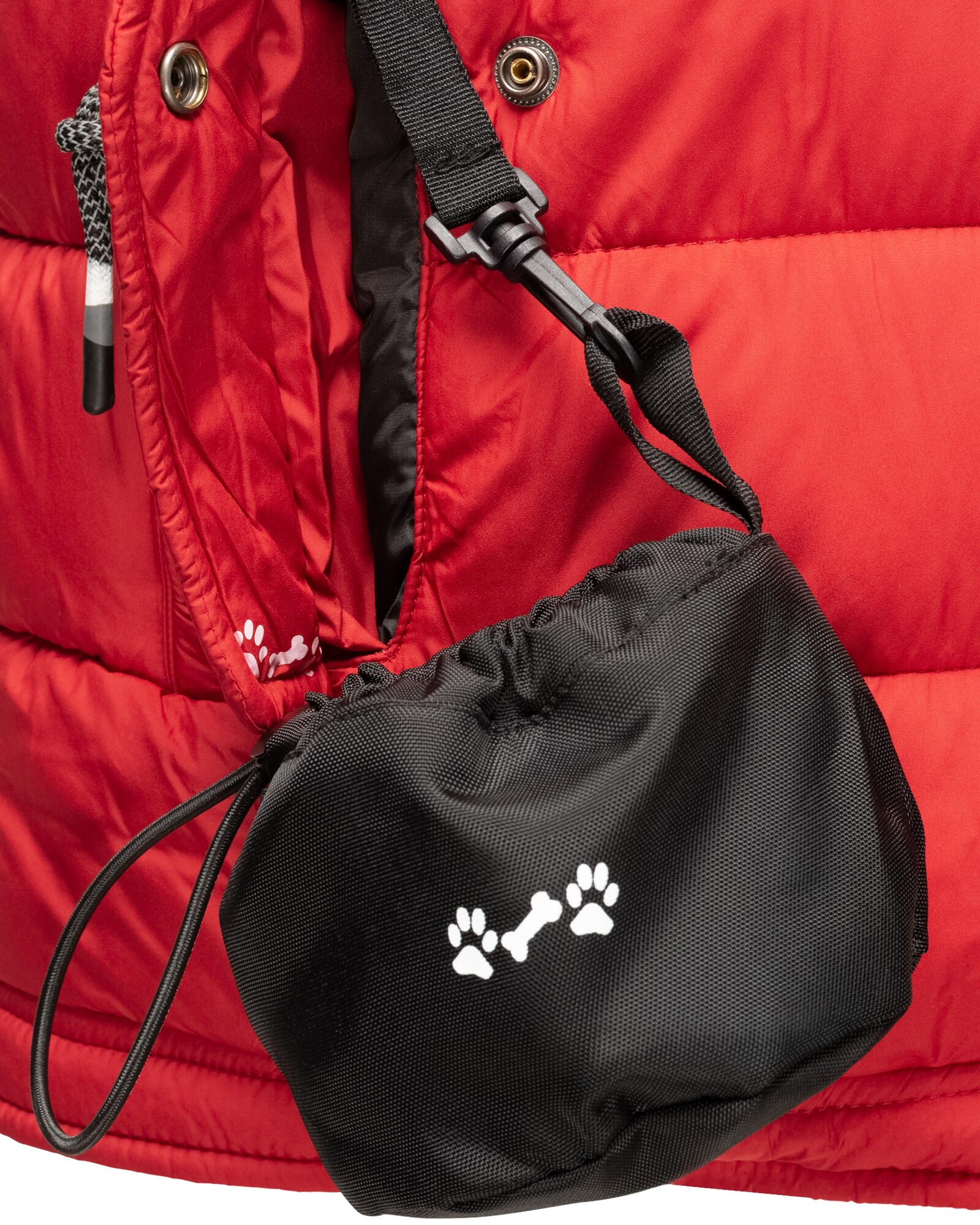MARIKOO Damen Outdoor Steppweste inklusive Leckerlie-Beutel Taisaa
