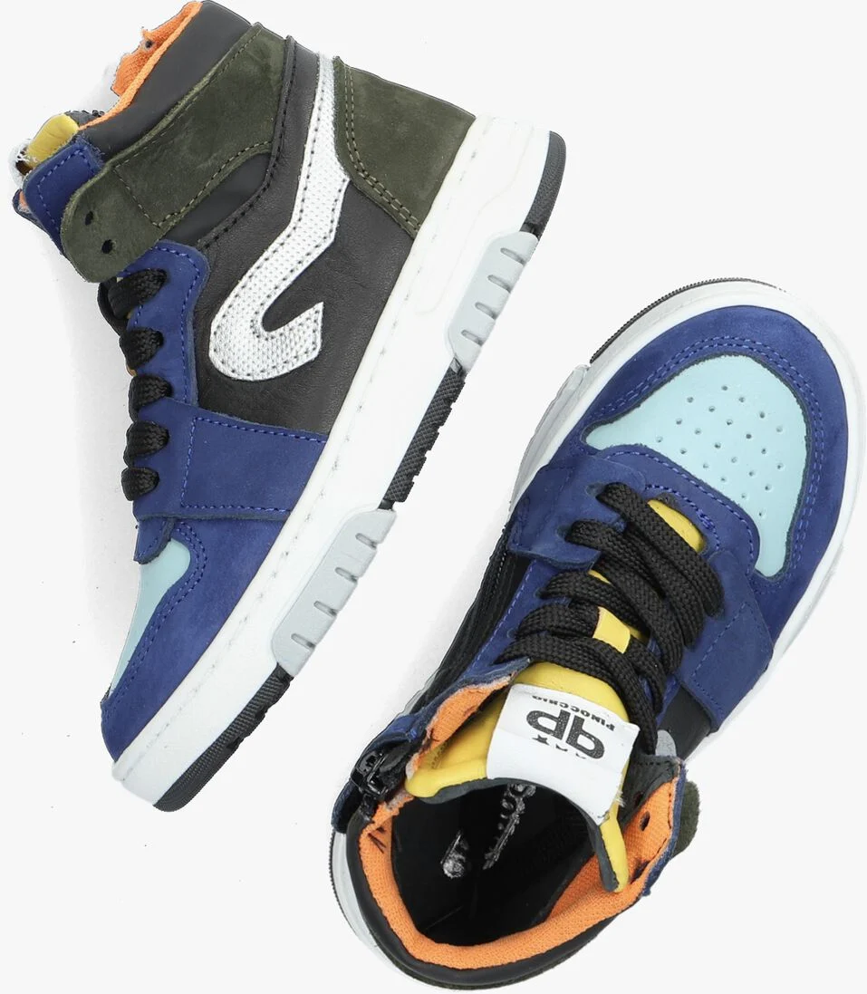 PINOCCHIO blauwe pinocchio hoge sneaker p1246