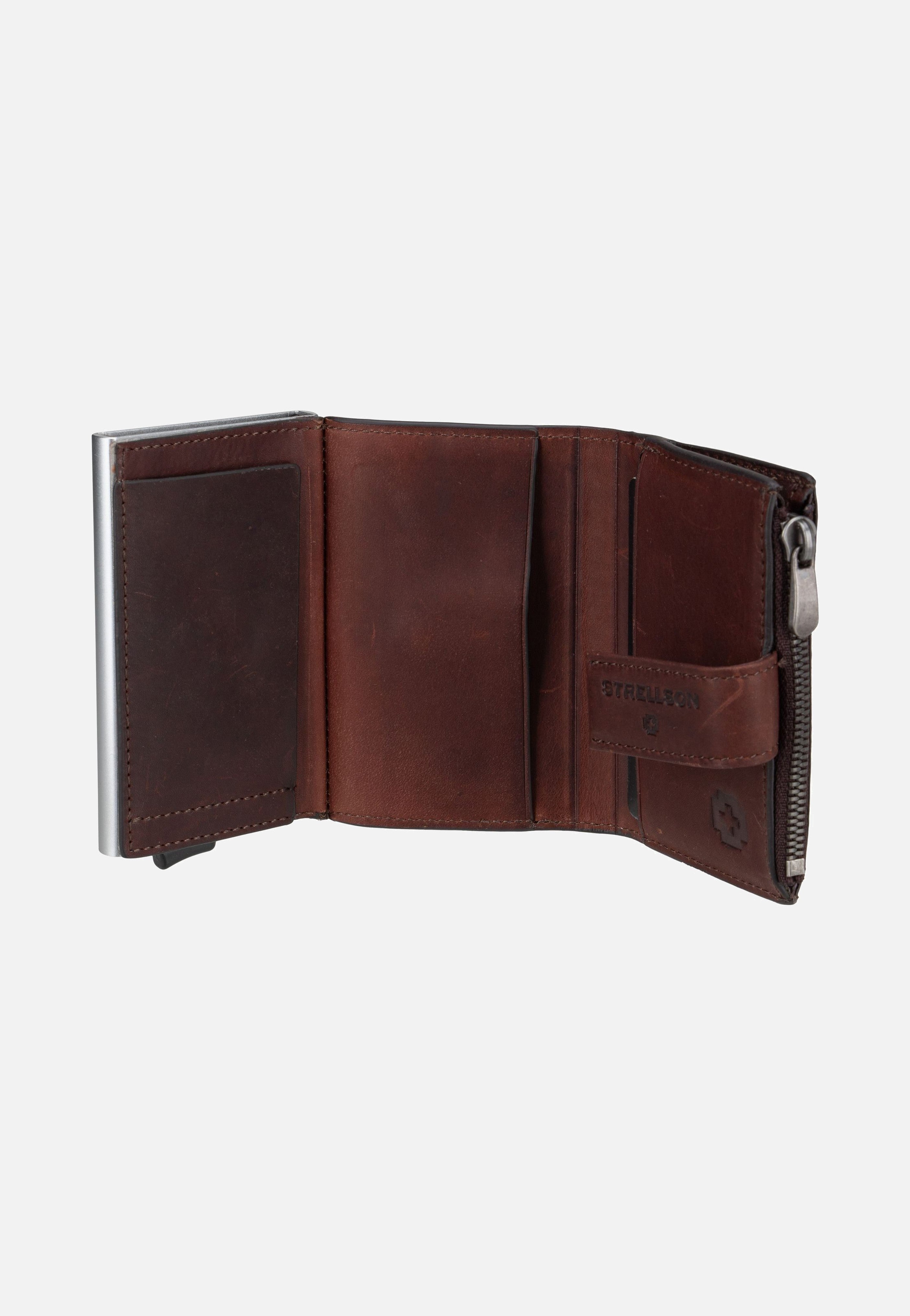 Brick Lane C Four E-Cage sv8 Dark Brown - Portemonnaie