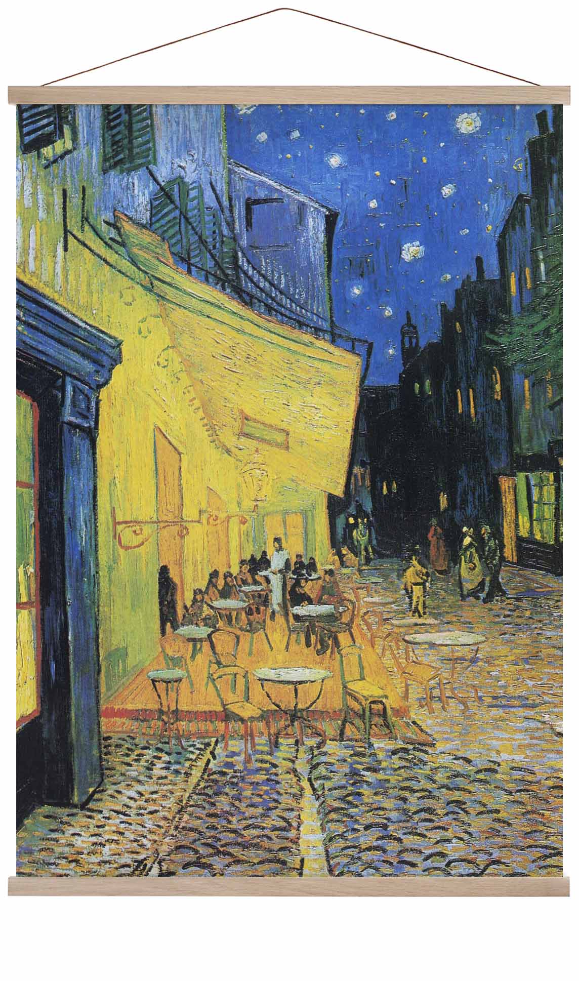 Caféterrasse bei Nacht von Van Gogh