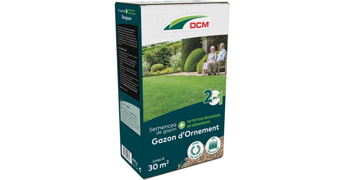 DCMGraszaad Plus Siergazon 0,6 kg zaden  (Tot 30 m²)