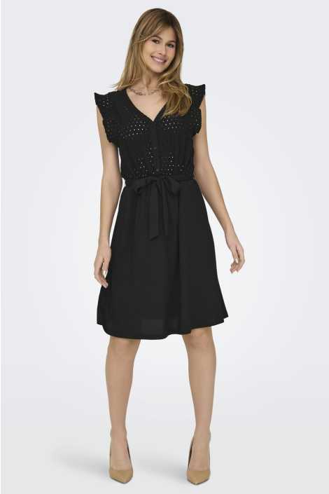 Only zwarte dames jurk
