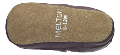 Melton børnehjemmesko bordeaux 400132