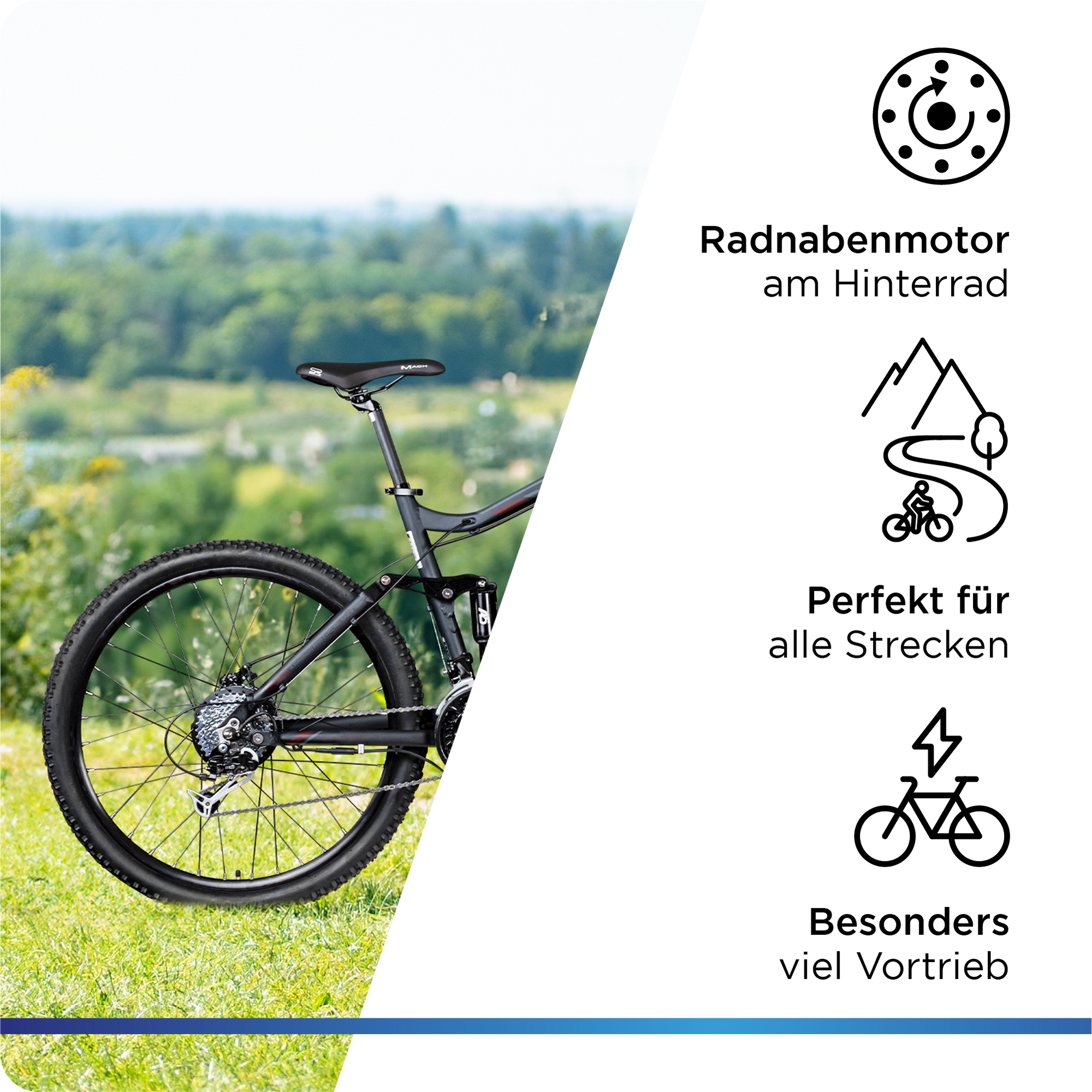 Zündapp XFS E-Mountainbike für Damen und Herren ab 170 cm E Bike 27,5 Zoll EMTB Fully