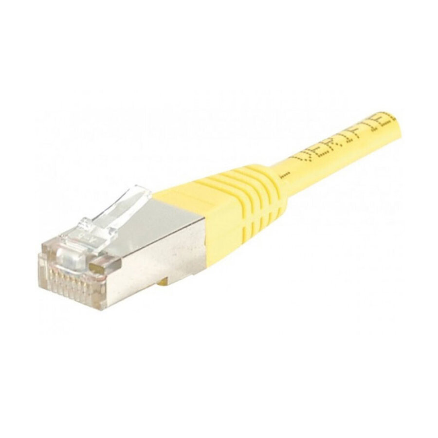 Câble RJ45 catégorie 5e F/UTP 0.5 m (Jaune)