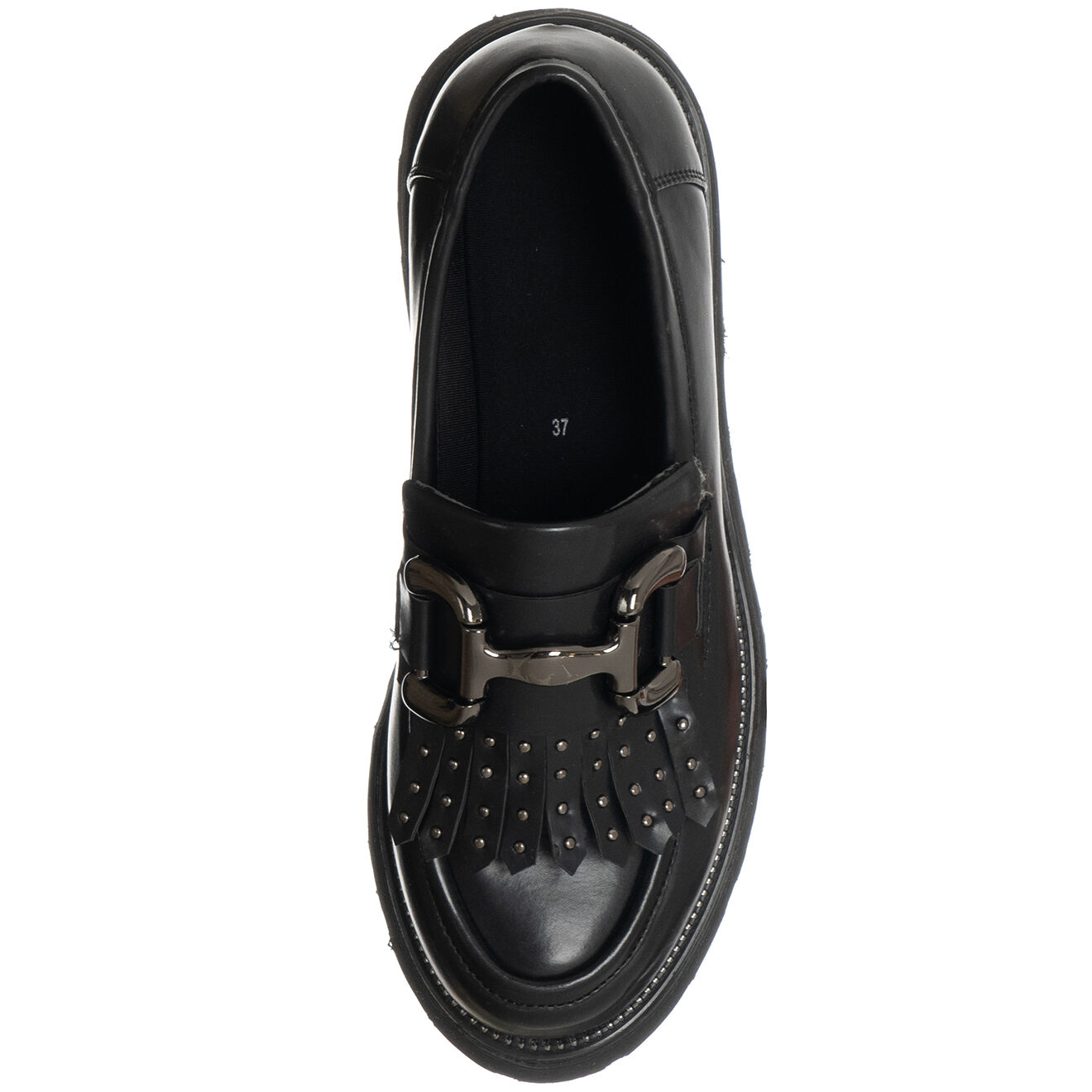Loretta by Loretta Mocassins Fona noirs