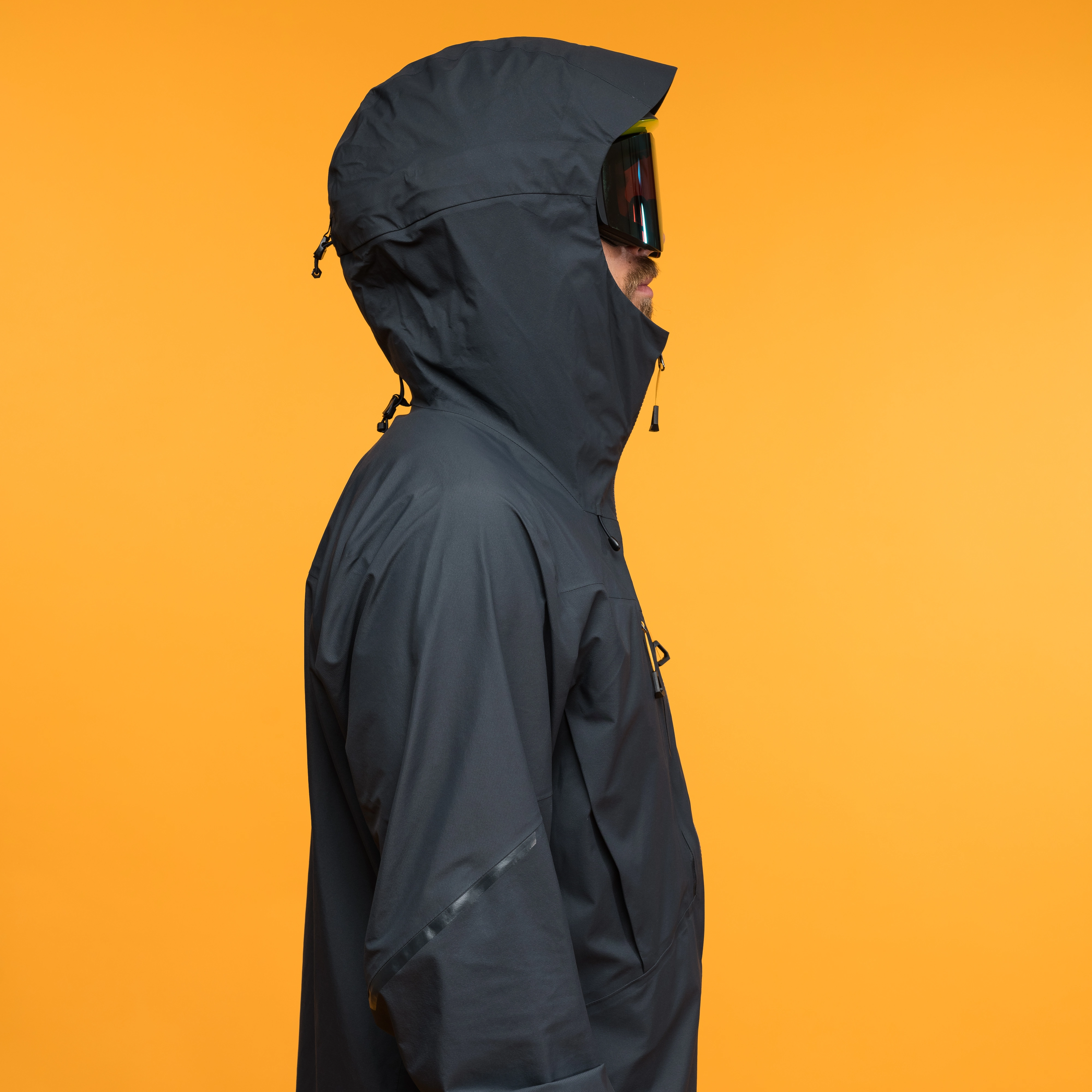 Y MountainLine Breathe 3L Shell Jacket Men Dark Shadow Grey