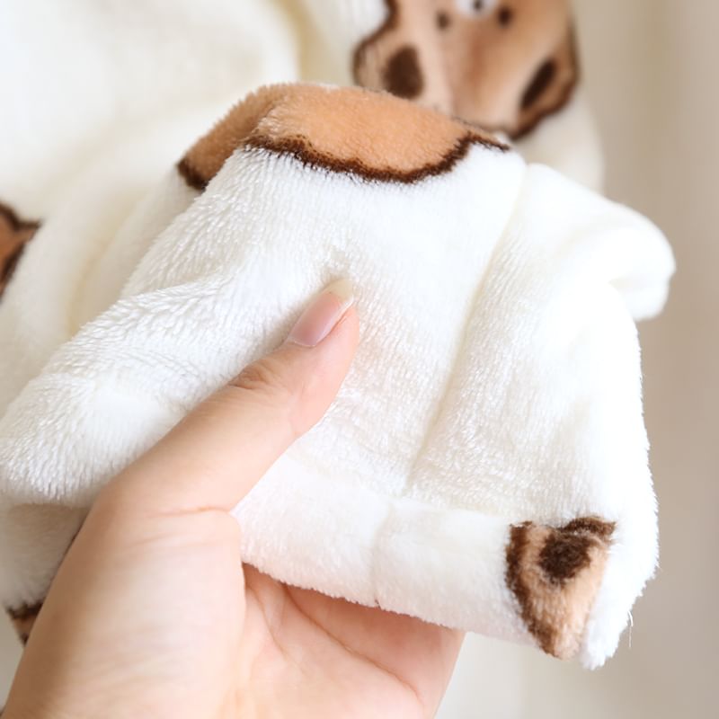 Dogini - Pyjamajas met bijpassende berenprint (verschillende ontwerpen)