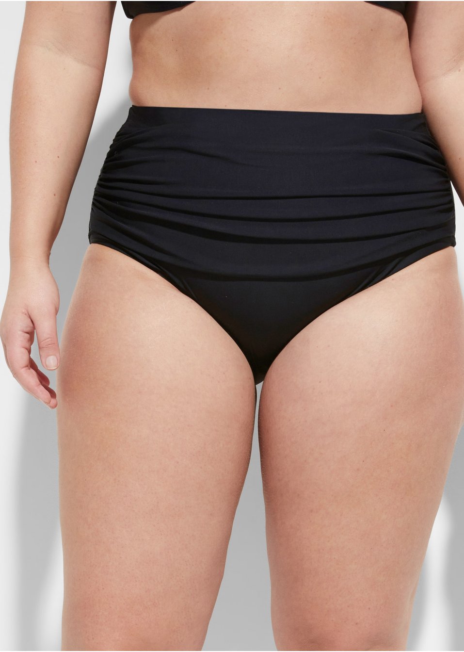 Bas de maillot avec léger effet sculptant