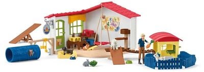 Schleich Farm World Dyrehotell