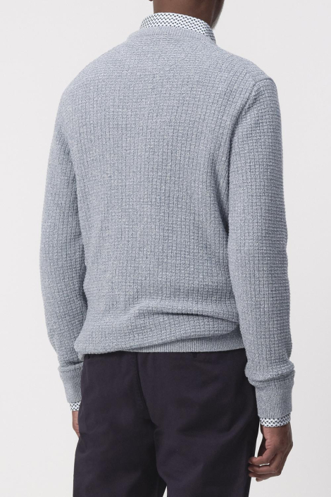 Campbell blauwe heren trui