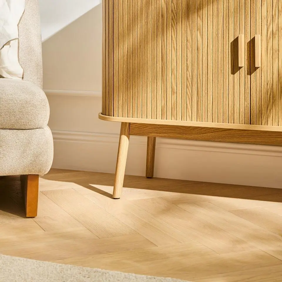 CALICOSY - Dressoir ERNEST - Licht hout - 75x110x39 cm