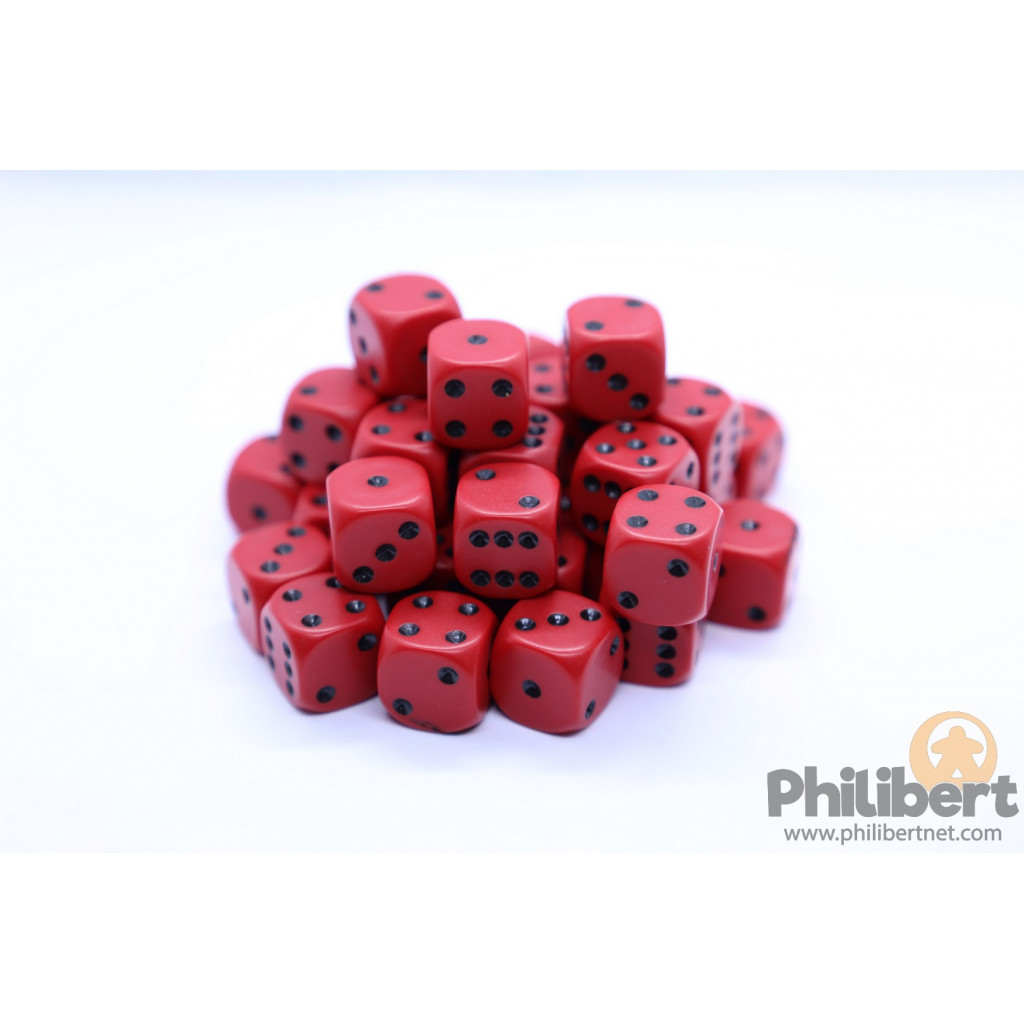 Set de 36 Dés Chessex : Opaques