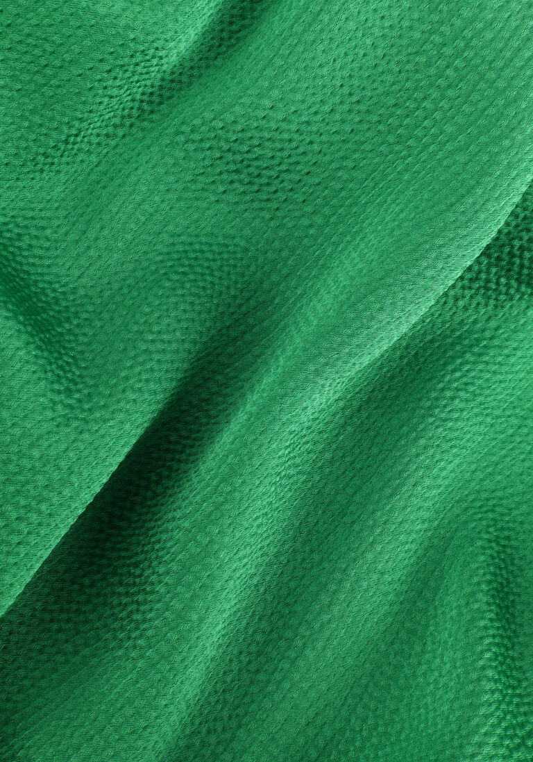 groene co'couture midi jurk mira wrap dress