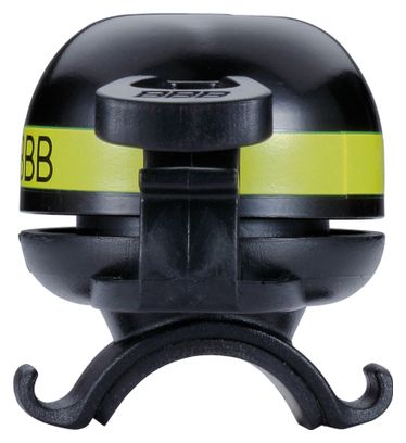 Sonnette BBB EasyFit Deluxe Noir/Jaune