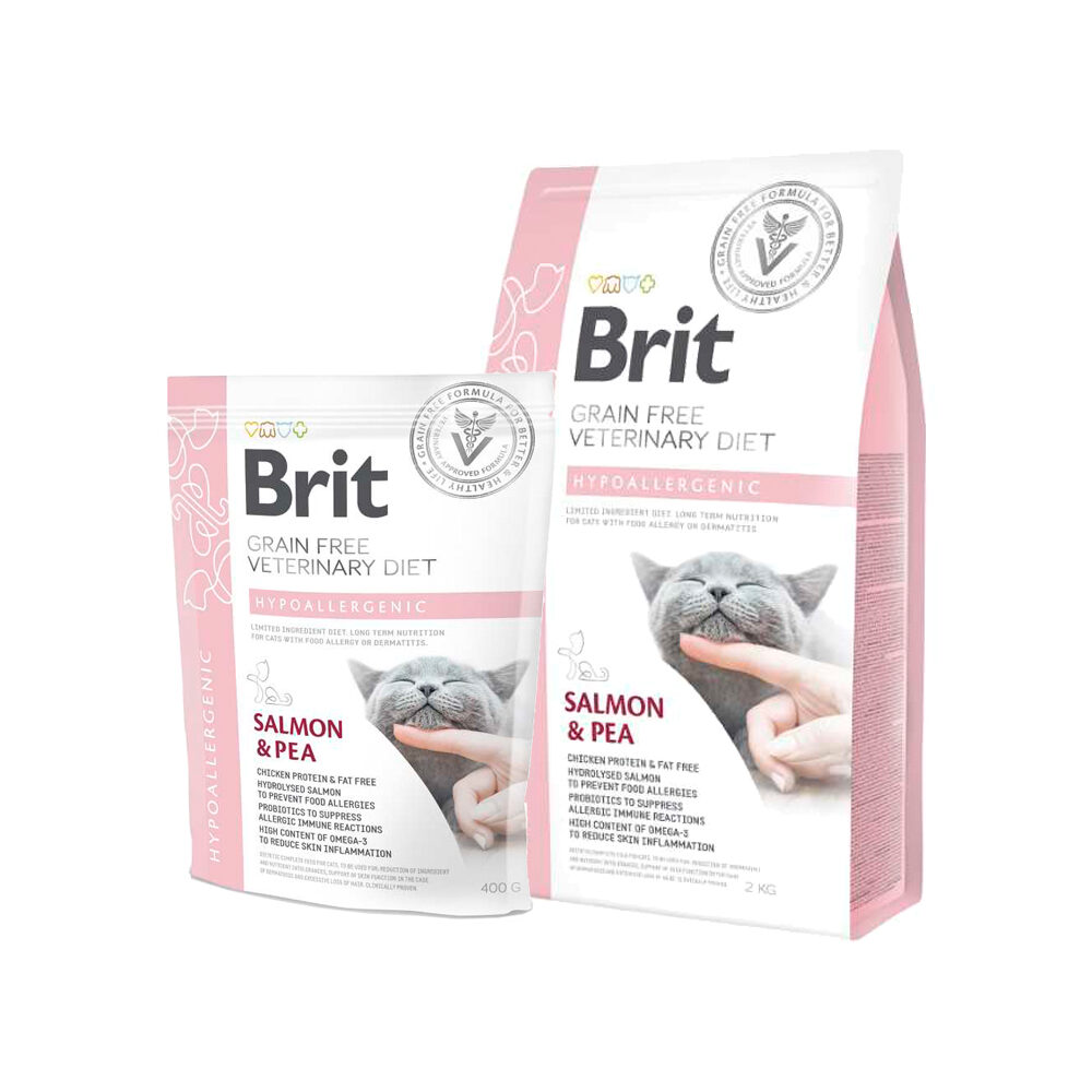 Brit Veterinary Diet Cat - Grain free - Hypoallergenic