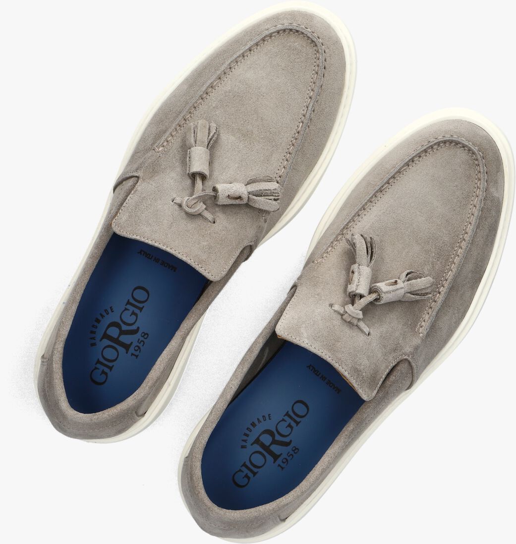 beige giorgio loafers 19206