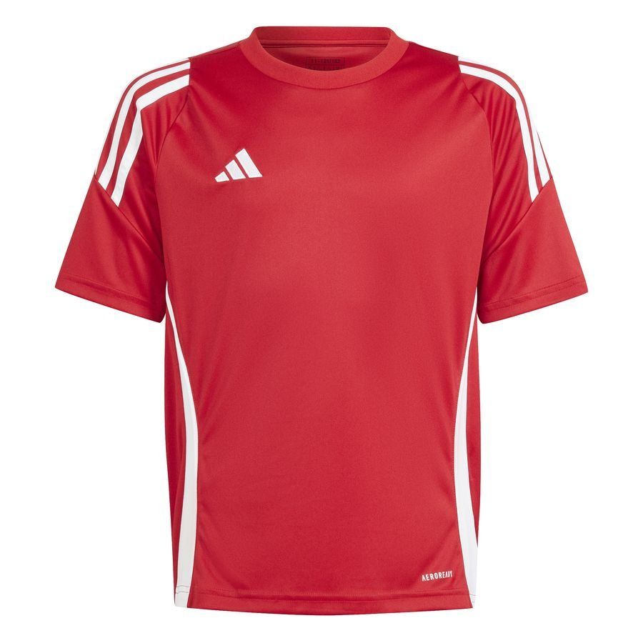adidas T-shirt d'Entraînement Tiro 24 - Rouge/Blanc Enfant