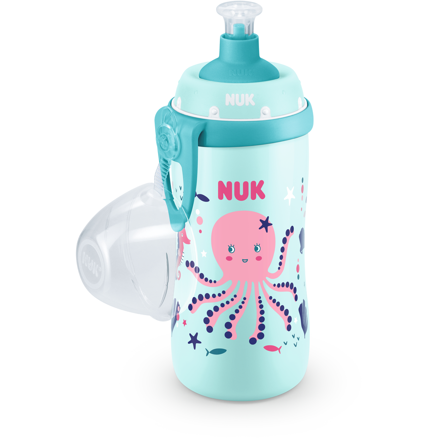 NUK Trinkflasche Junior Cup, Color Change, mint