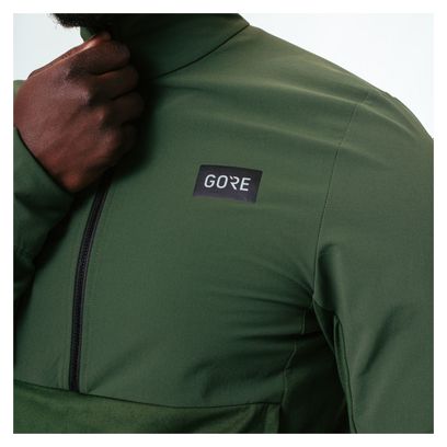 Maillot Manches Longues Gore Wear TrailKPR Hybride Vert