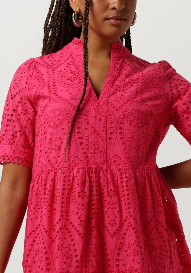 Y.A.S. roze y.a.s. mini jurk yasholi ss dress s.