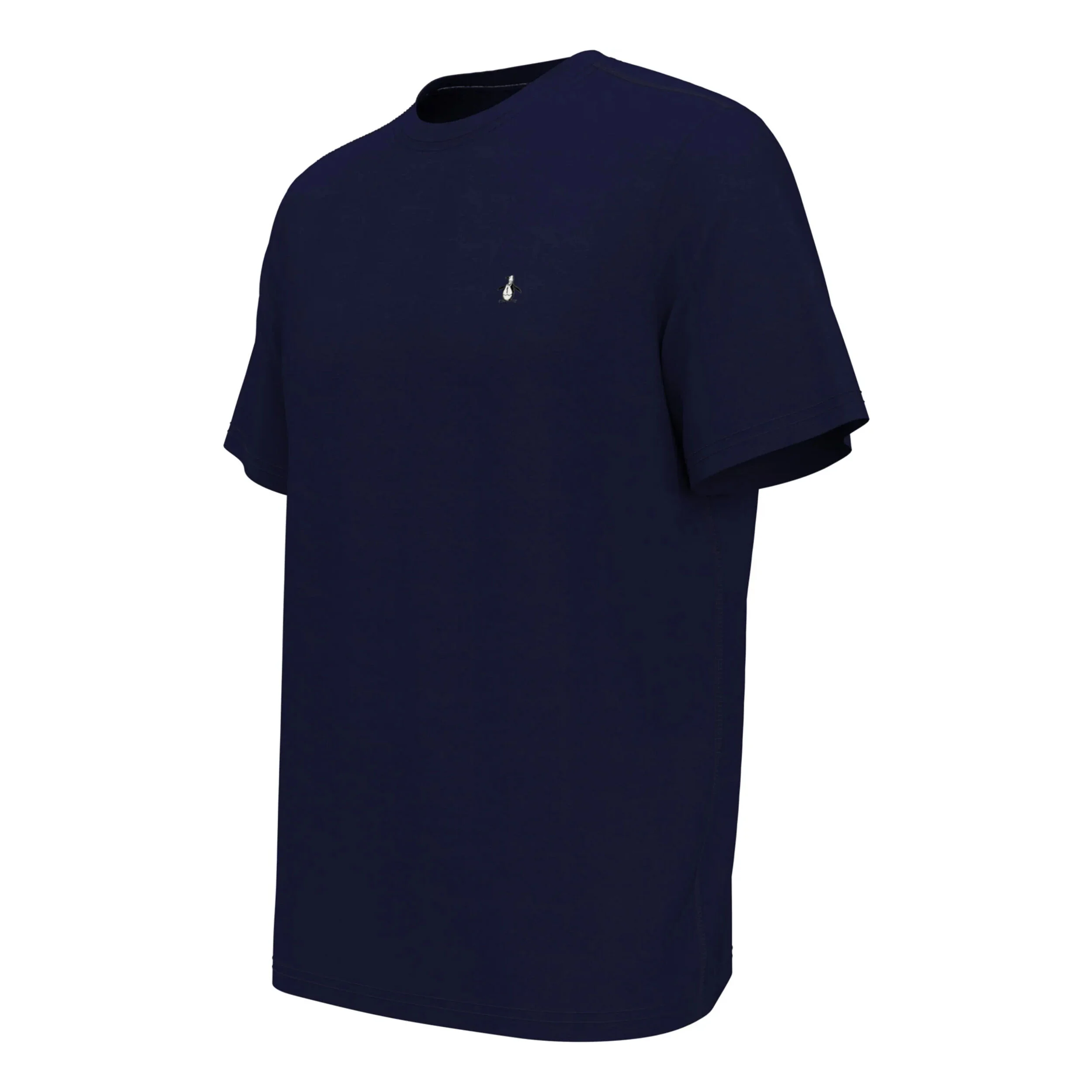 Original Penguin Solid T-shirt Hommes - Bleu Foncé