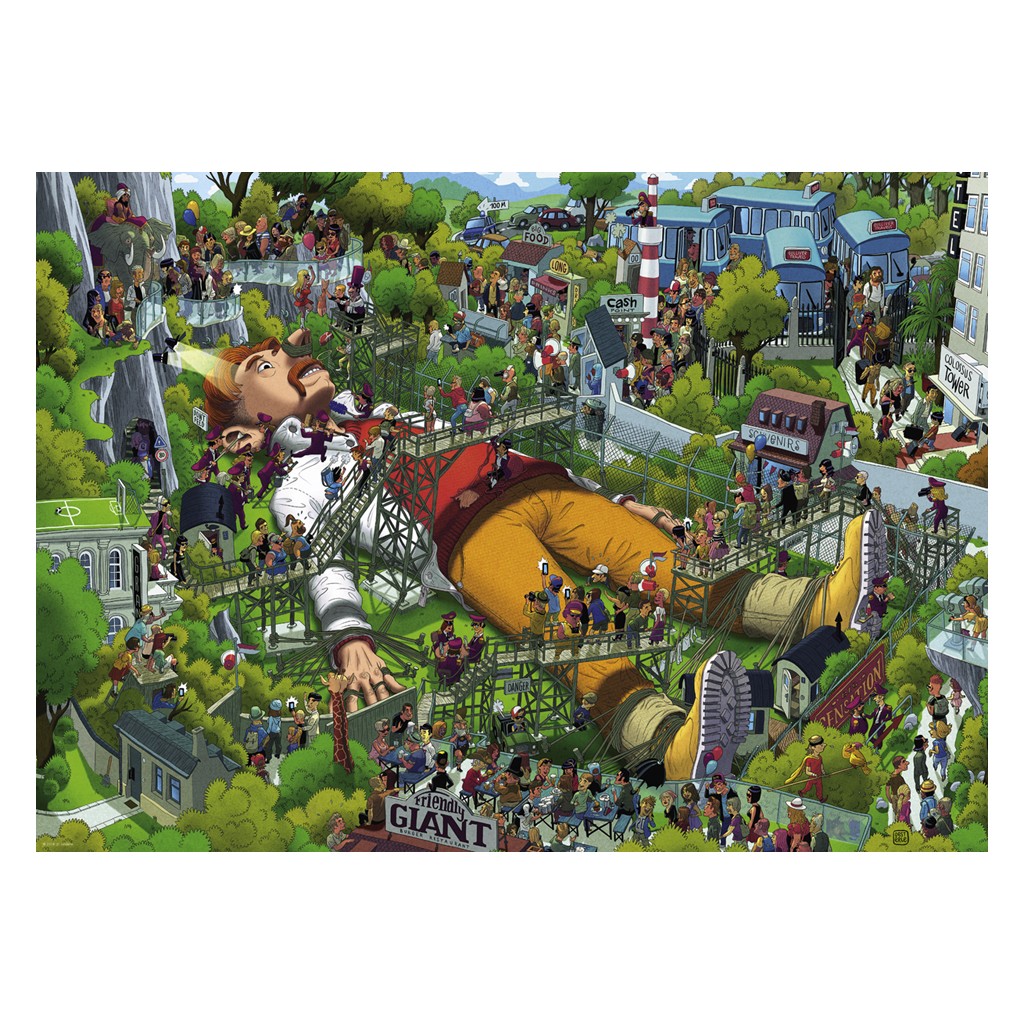 Puzzle - Gulliver de Uli Oesterle - 1000 Pièces