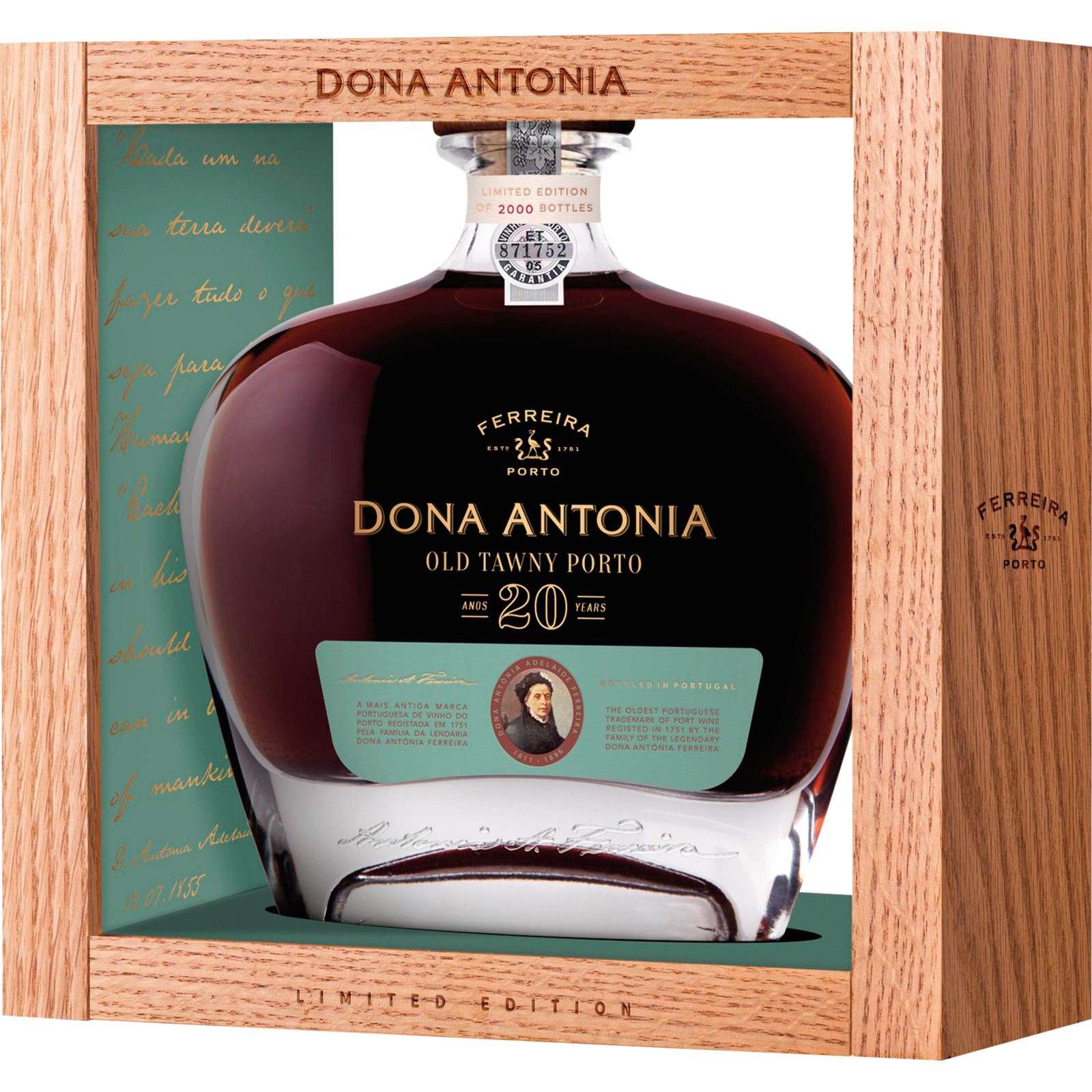 Dona Antonia Old Tawny Port 20 Years 75 cl