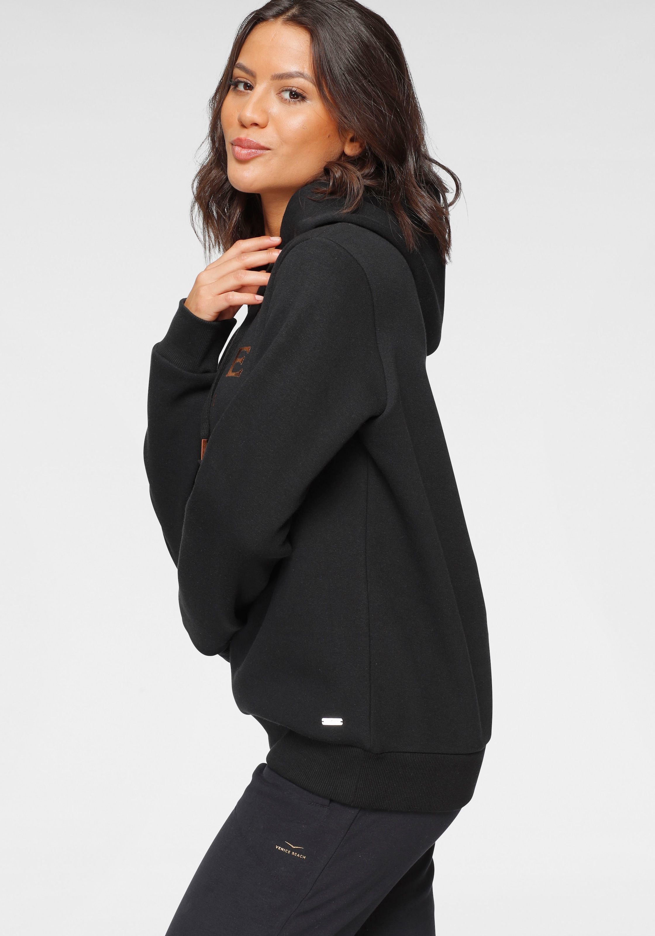 Buffalo Kapuzensweatshirt , mit überschnittenen Schultern, Loungewear, Loungeanzug