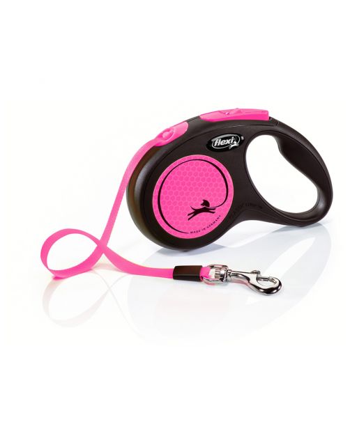 Flexi Rollijn New Neon Tape S 5 m - Hondenriem