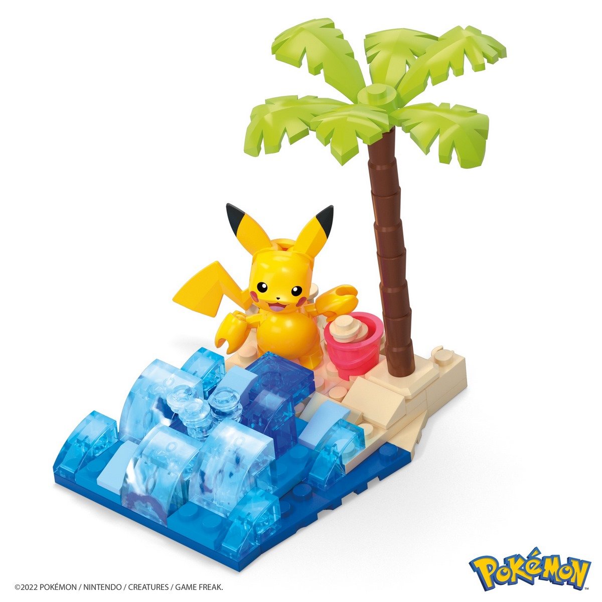 Pikachu aventure à la plage