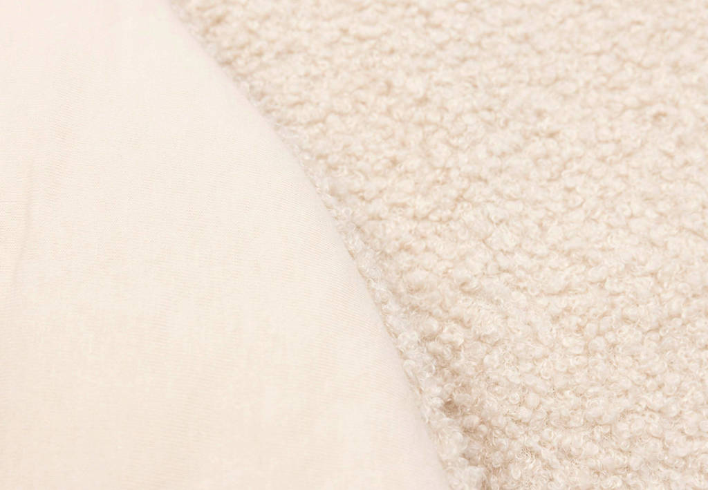 boxkleed Ø 95cm Boucle - Naturel