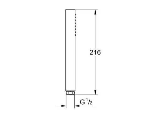 Douchette 1 jet - 9,5l - GROHE