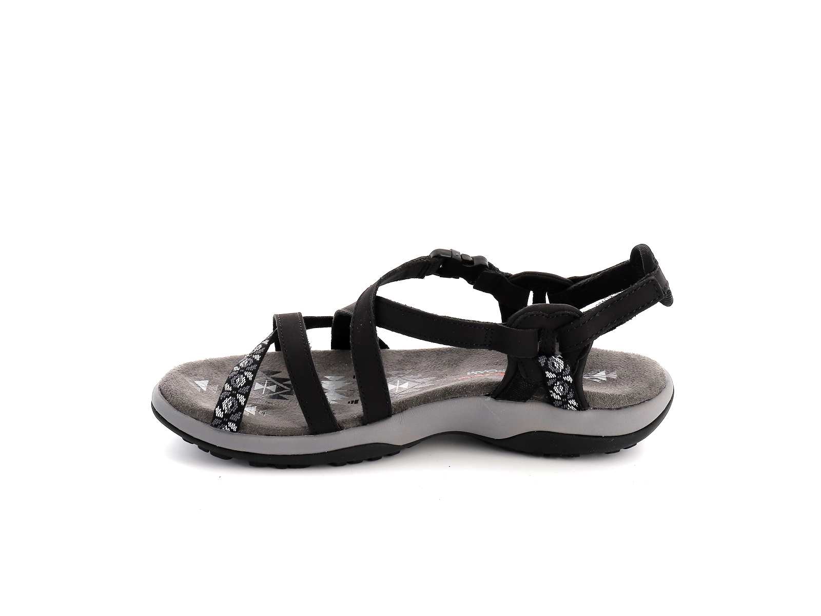 Skechers-40955 Cuir Noir