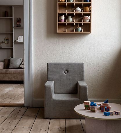 by KlipKlap Sessel - Kids Chair XL - 49x42x63 cm - Sand/Sand