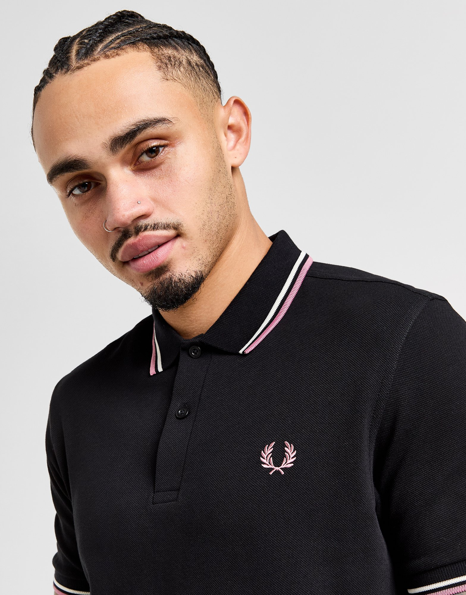 Fred Perry Polo Double Liseré Homme