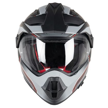 Casque Dexter LADAK CARBON MATT 22.06 - Gris / Rouge