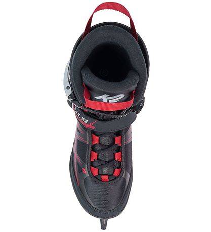 K2 Schlittschuhe - F.I.T. Ice - Schwarz/Rot