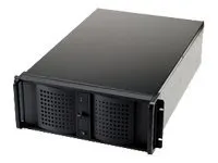FANTEC TCG-4880X07-1 - Rack-monterbar 4U - udvidet ATX - ingen strømforsyning (ATX12V / EPS12V) - sort