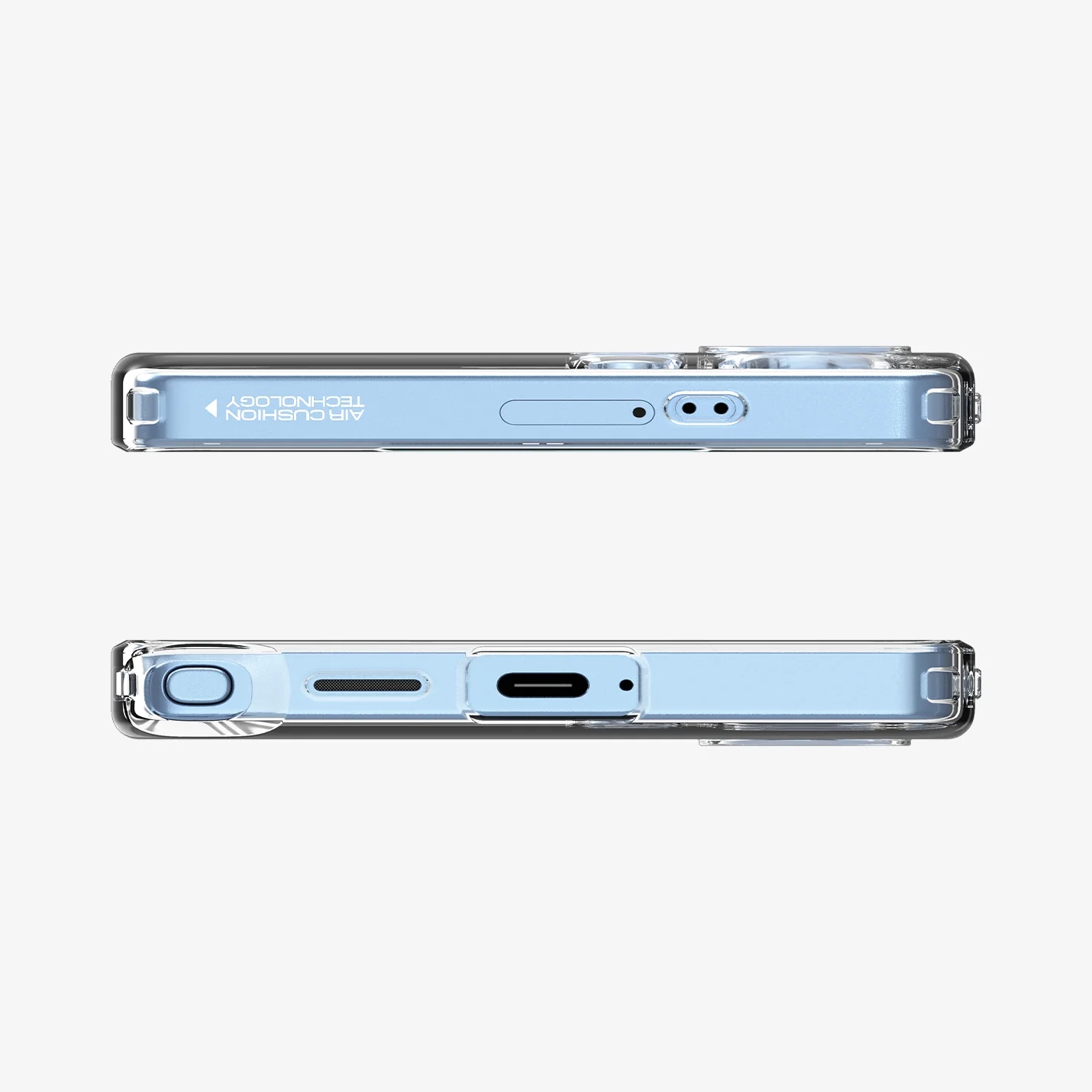 Samsung Galaxy S25 Ultra Liquid Crystal Case Gummi Hülle (ACS08948) - Crystal Clear (Transparent)
