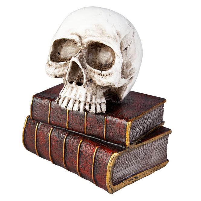 Totenkopf - aus Polyresin - ca. 12,5 x 11,5 x 16,5 cm